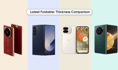 Huawei Mate XT Honor Google Samsung thickness