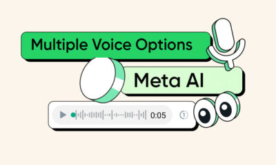 WhatsApp Meta AI voice options