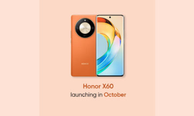 Honor X60 launch October