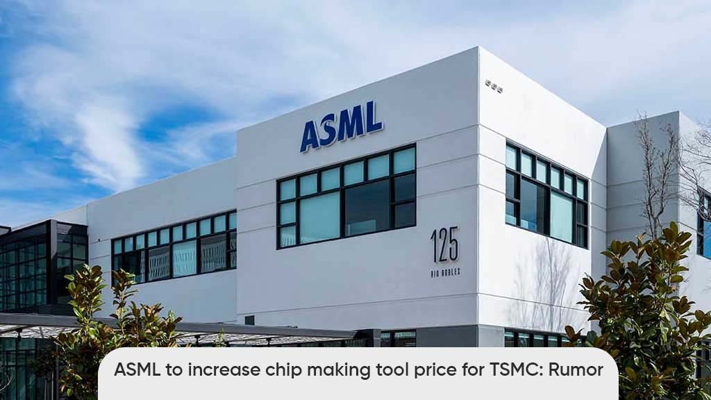 TSMC ASML chip price