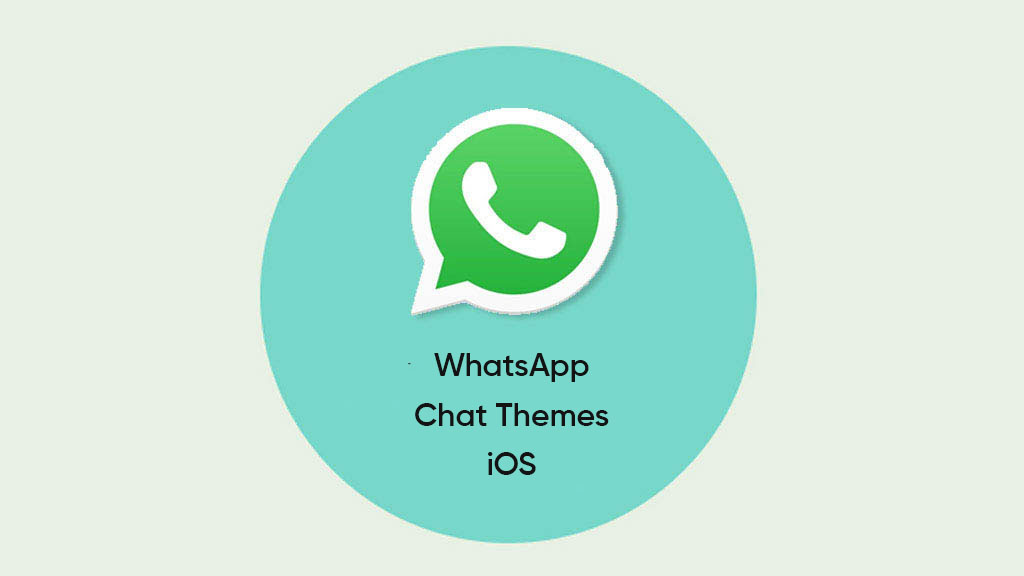 WhatsApp chat themes colors iOS