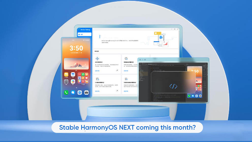 HarmonyOS NEXT stable this month