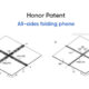 Honor all-side foldable patent