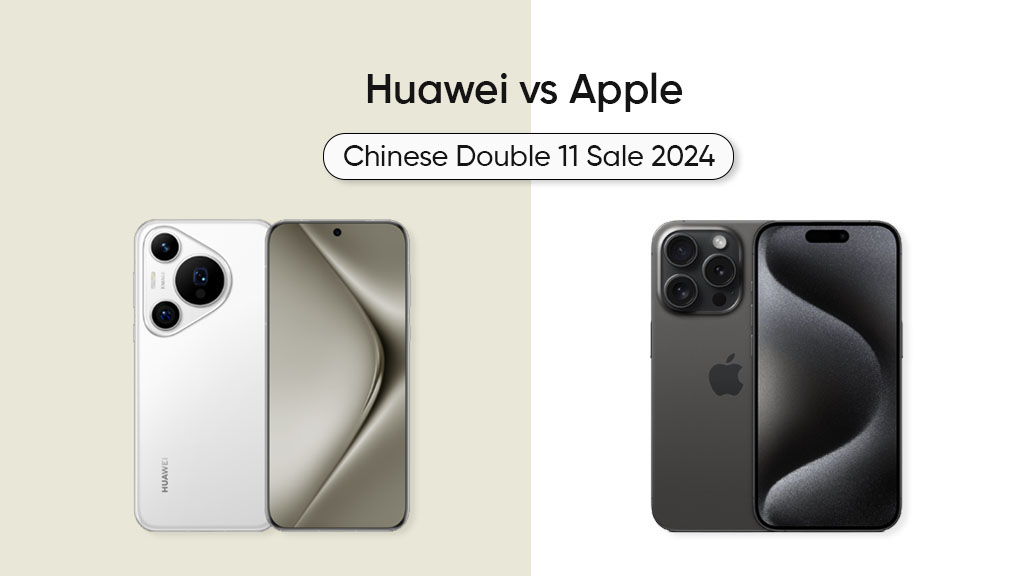 Huawei Apple Chinese Double 11 2024