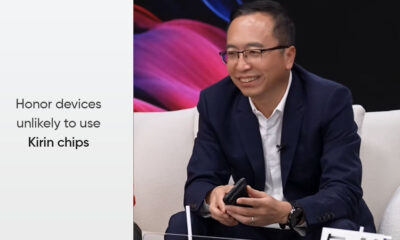 Honor devices Kirin chips CEO