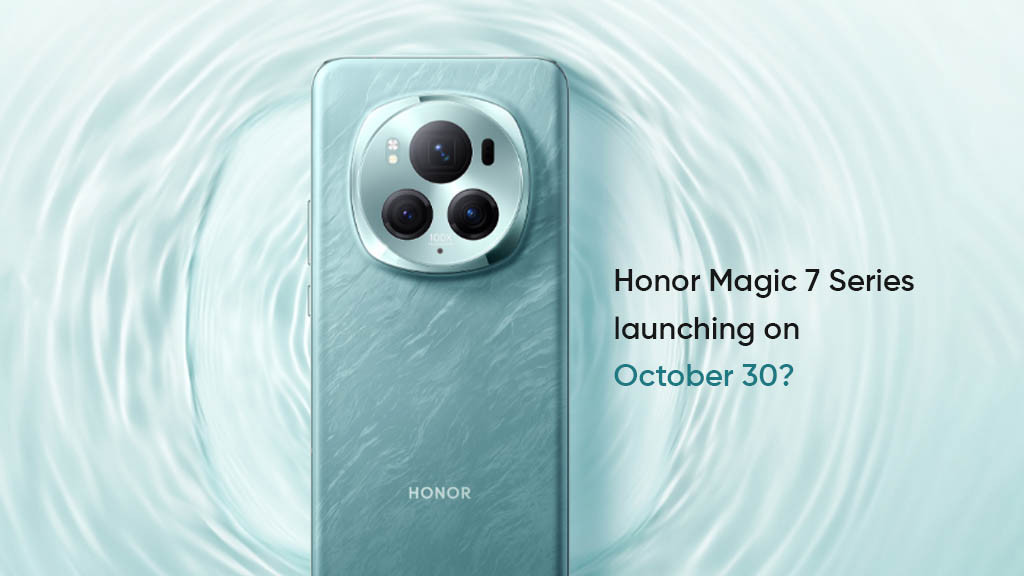 Honor Magic 7 October 30