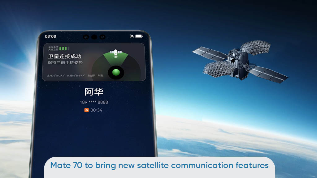 Huawei Mate 70 satellite features