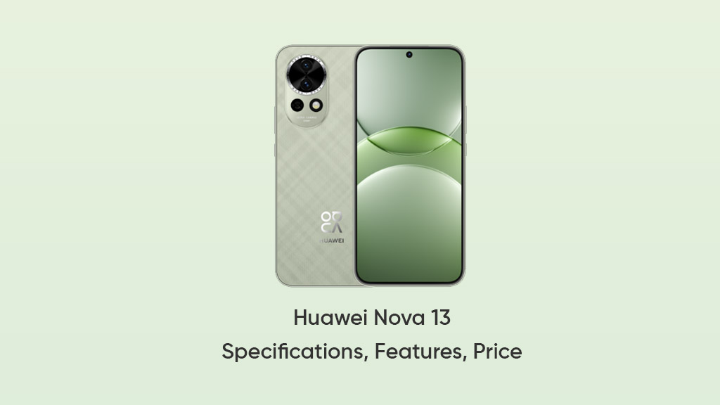 Huawei Nova 13 specifications price