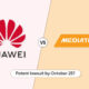 Huawei vs MediaTek patent lawsuit likely to start by October 25