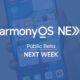 HarmonyOS NEXT public beta week