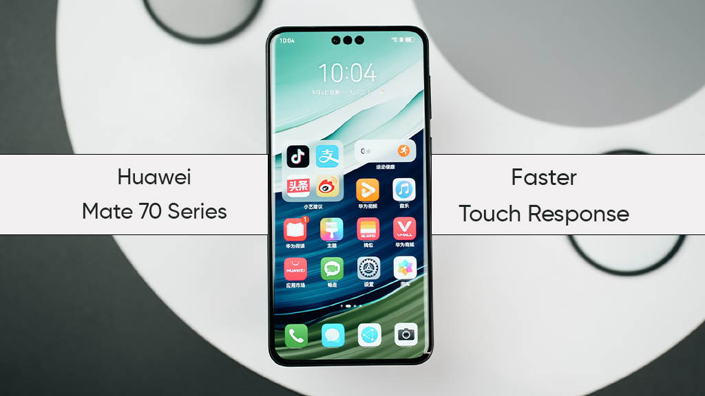 Huawei Mate 70 touch response