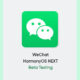 WeChat HarmonyOS NEXT testing