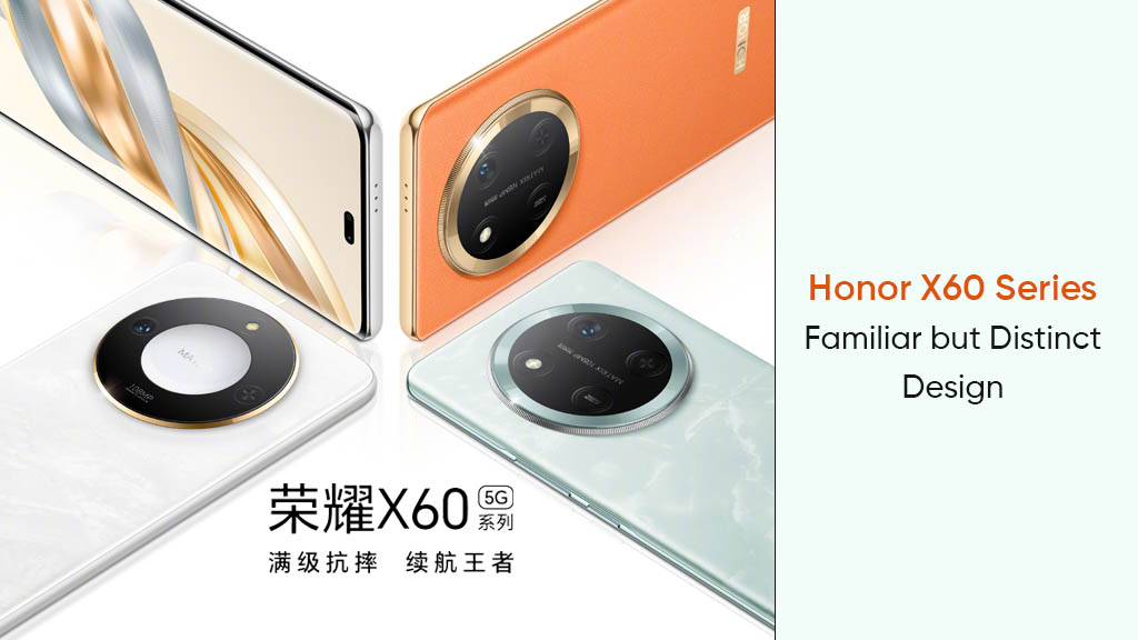 Honor X60 teaser design