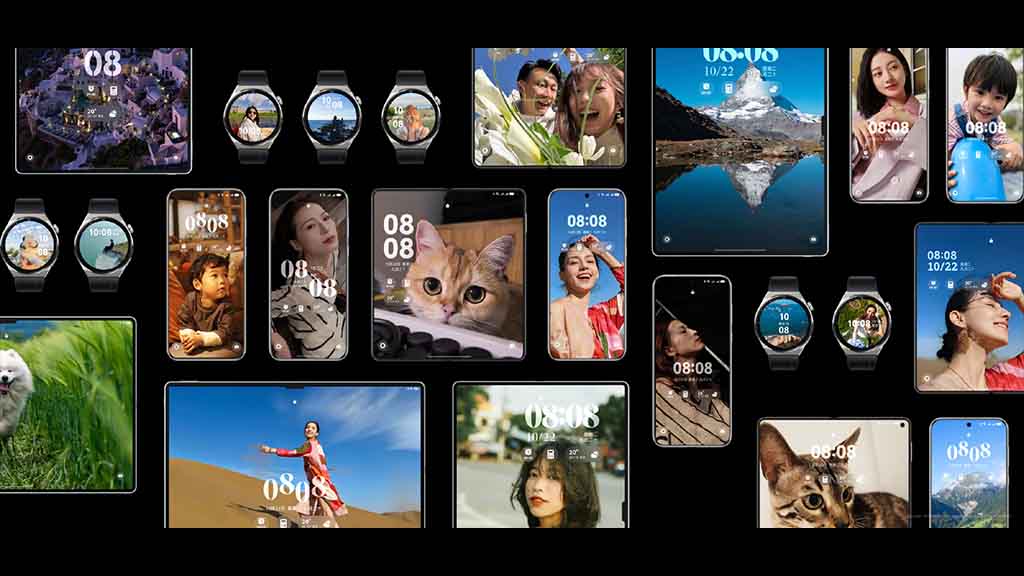 Huawei HarmonyOS NEXT UI Lock Screen
