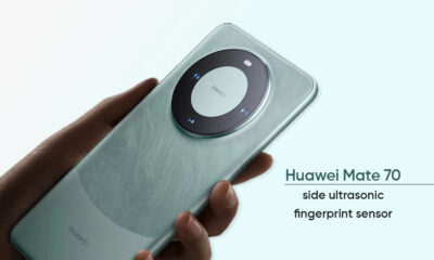 Huawei Mate 70 side ultrasonic fingerprint