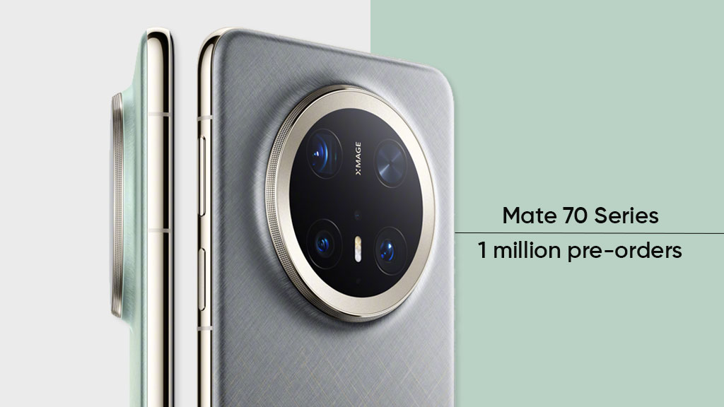 Huawei Mate 70 1 million reservations