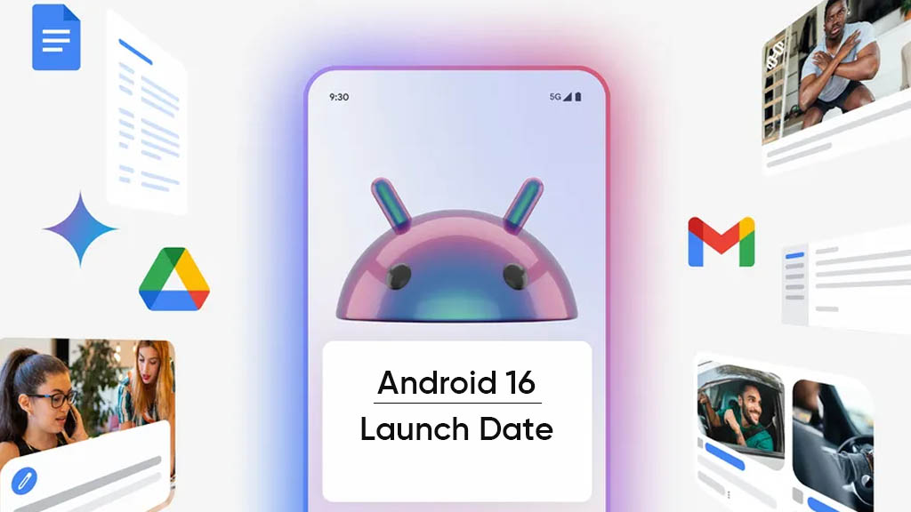 Date de lancement d'Android 16