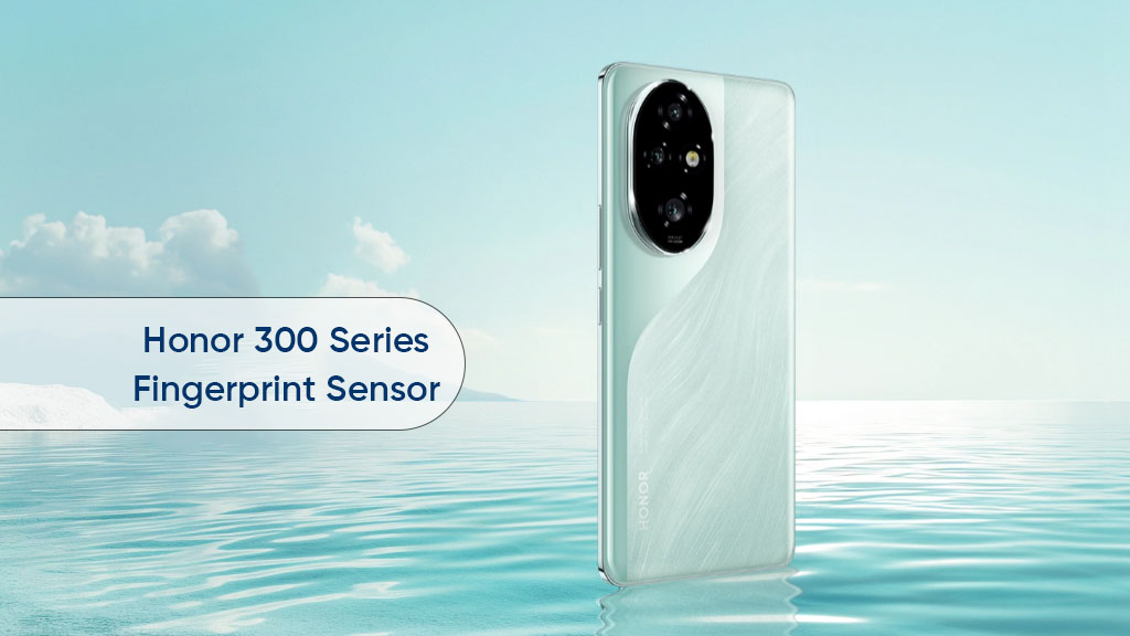 Honor 300 fingerprint sensor