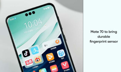 Huawei Mate 70 fingerprint material