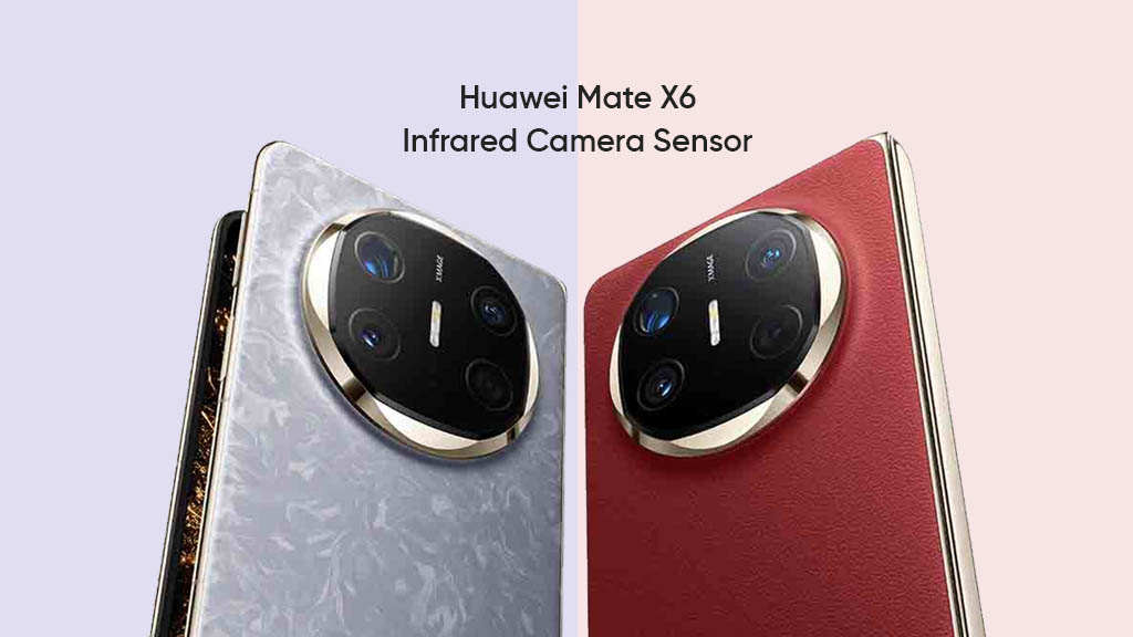 Huawei Mate X6 infrared camera