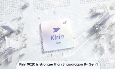 Kirin 9020 Snapdragon 8+ Gen 1