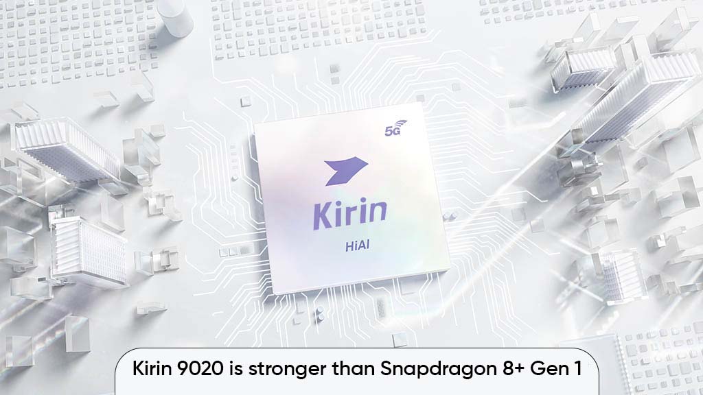 Kirin 9020 Snapdragon 8+ Gen 1