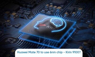 Huawei Kirin 9100 6nm chip