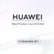 Huawei launch event December 24