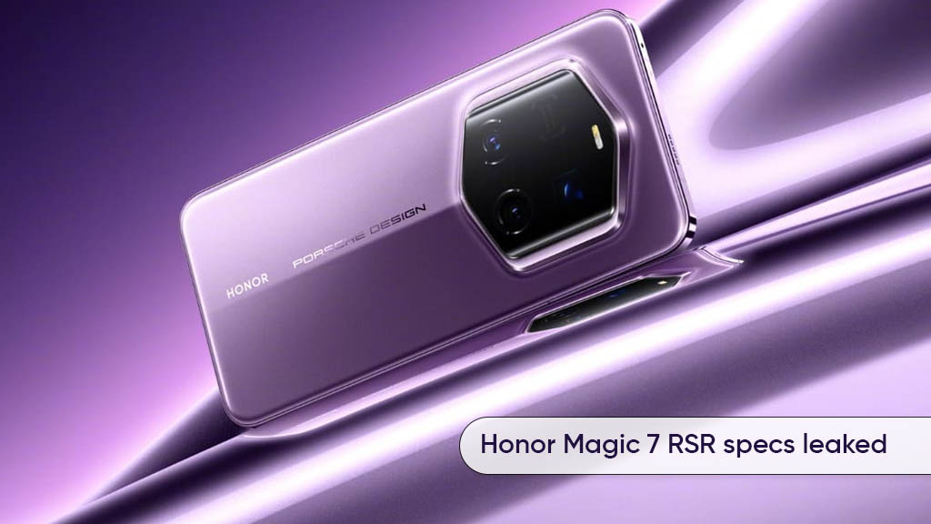 Honor Magic 7 RSR specs