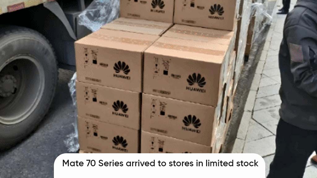 Huawei Mate 70 series stores