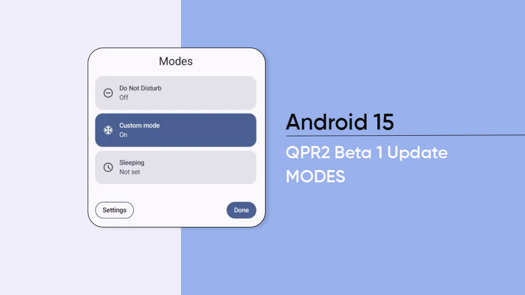 Android 15 Do Not Disturb Modes