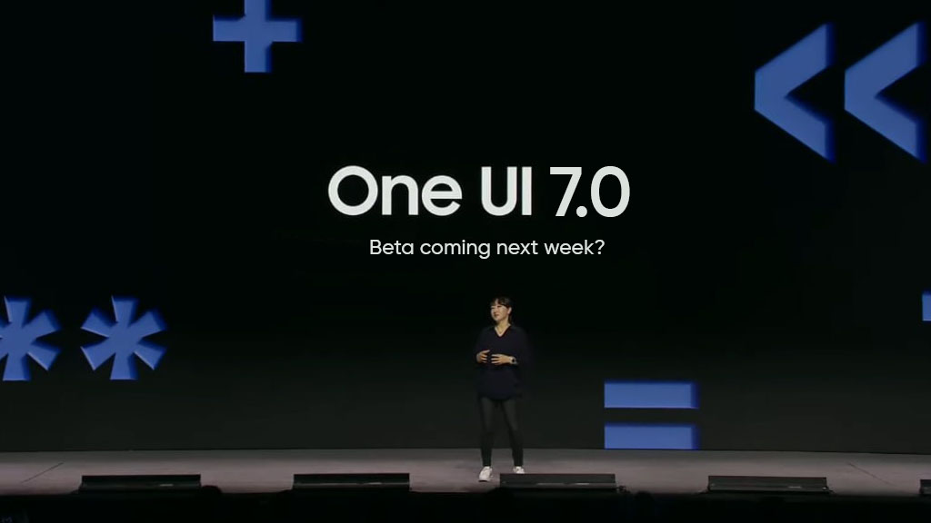 One UI 7 beta next week