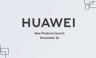 Huawei Devices launch November 26