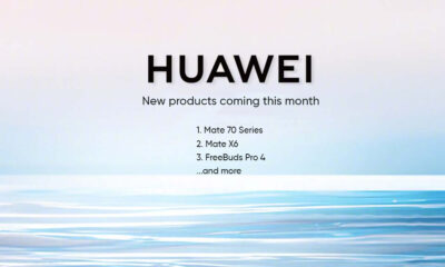 Huawei 8 products this month