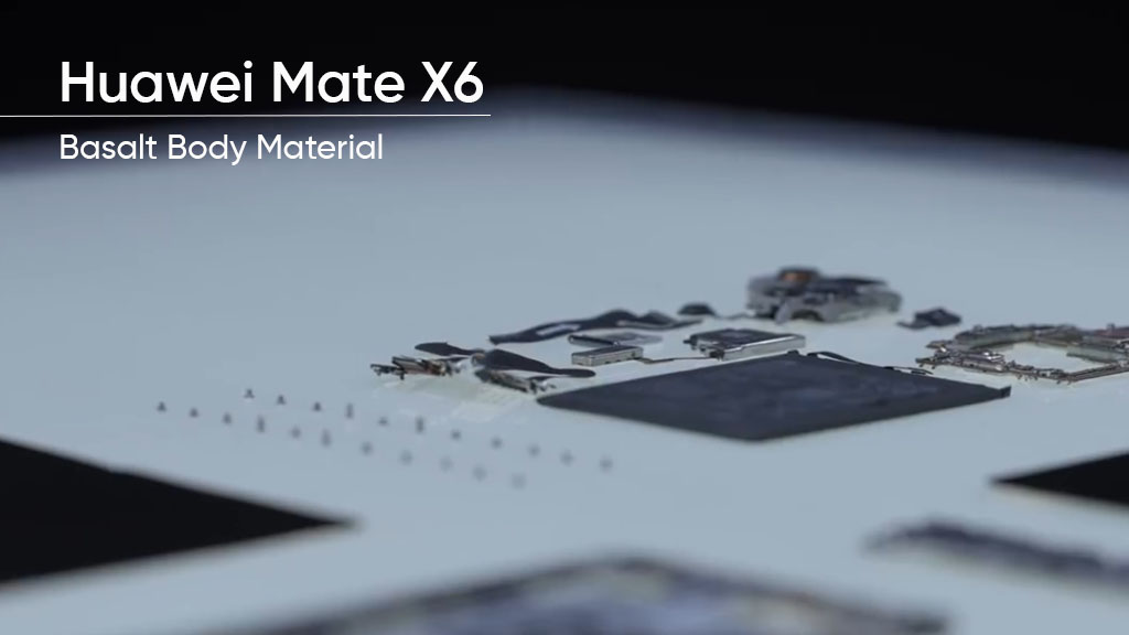 Huawei Mate X6 basalt material