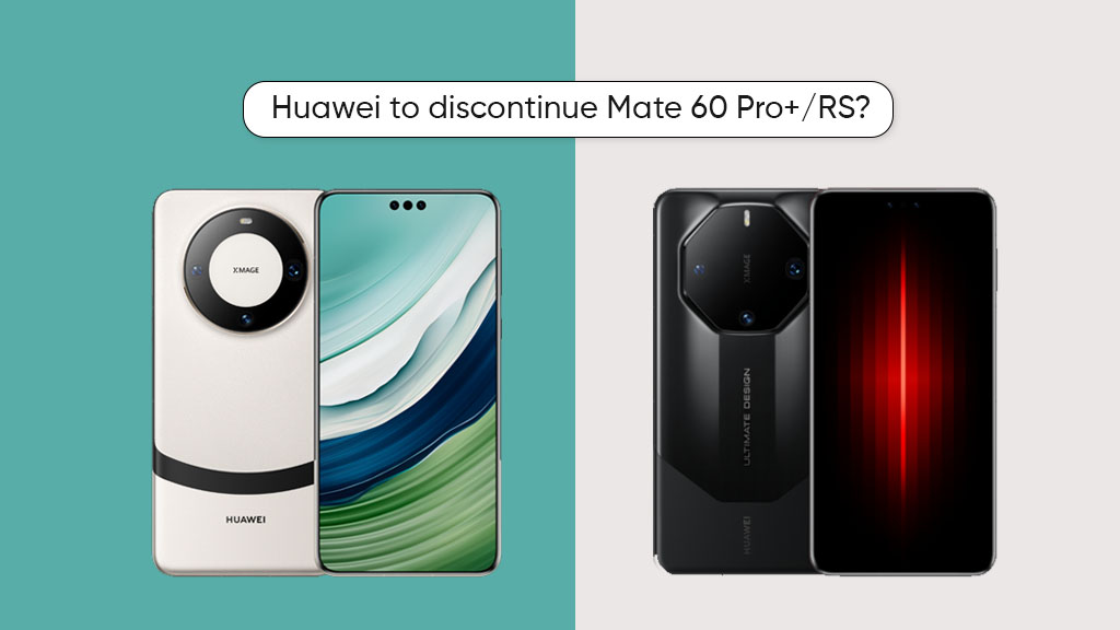 Huawei Mate 60 Pro RS discontinue