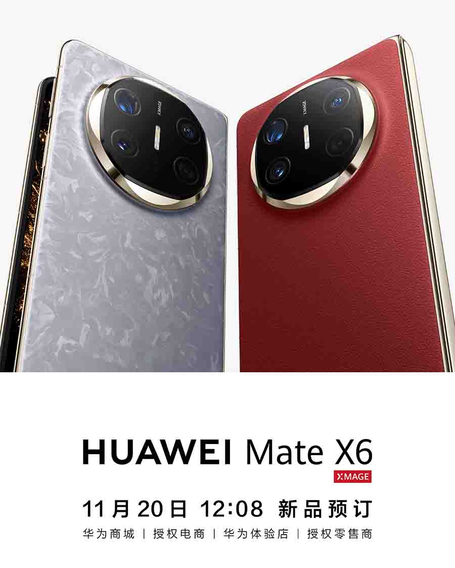 Huawei Mate X6 Revealed: Same fold with new style - Huawei Central