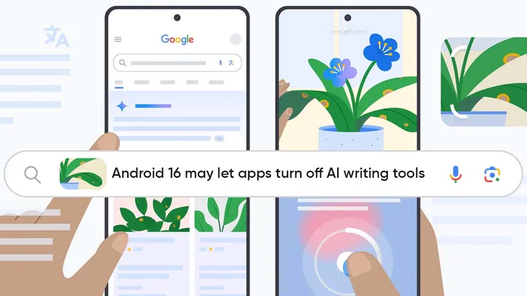 Android 16 apps AI writing