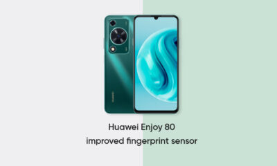 Huawei Enjoy 80 fingerprint sensor