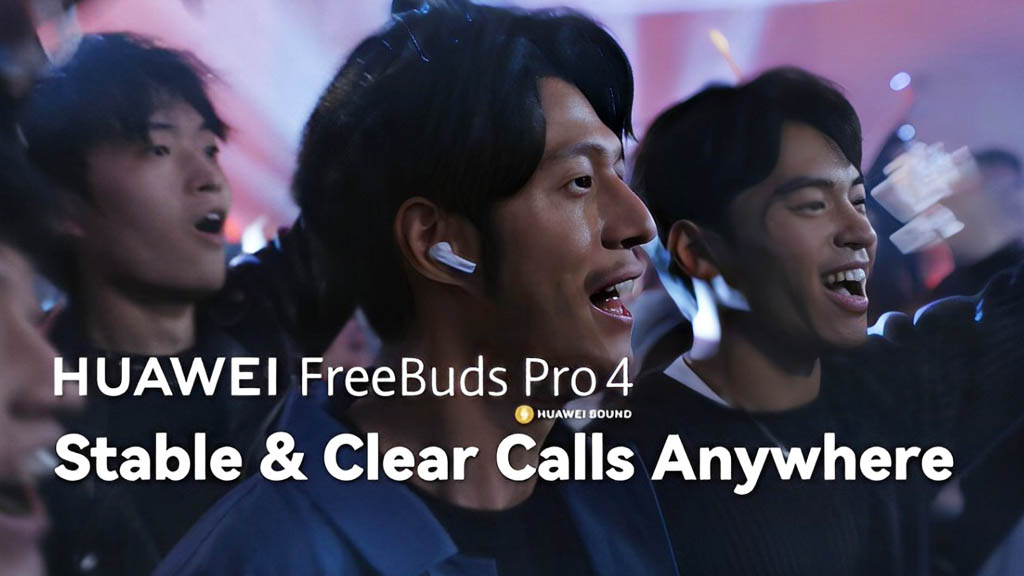 Huawei FreeBuds Pro 4 noise cancellation