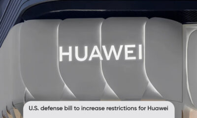 New U.S. defense bill to increase restrictions for Huawei chip suppliers