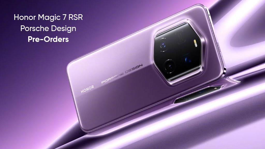 Honor Magic 7 RSR pre-orders