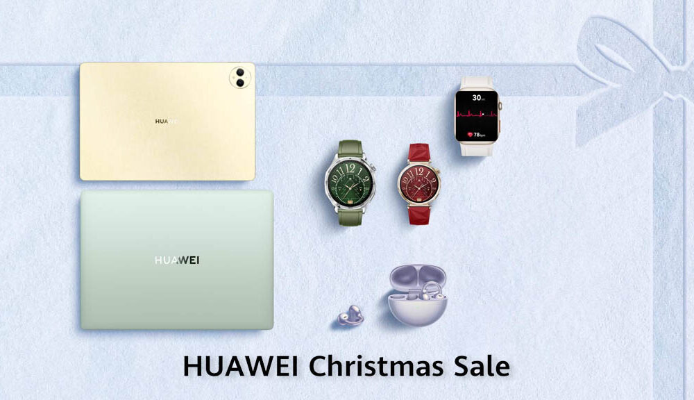 Huawei UK Christmas Sale 2024 offering best holiday gifts with 5 off