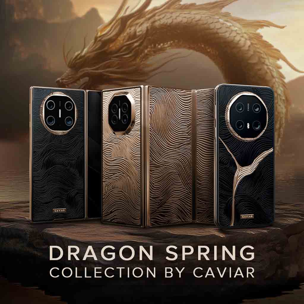 Huawei Mate X6 Caviar Dragon Spring Edition (Image Credits: Caviar)