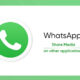 WhatsApp share media apps