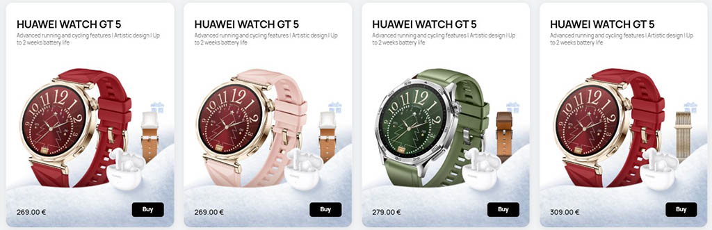 Huawei Watch GT 5 Christmas Edition