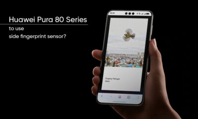 Huawei Pura 80 fingerprint