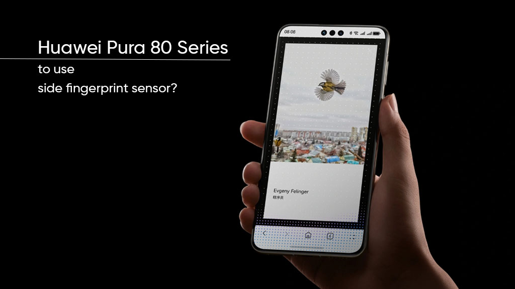 Huawei Pura 80 fingerprint