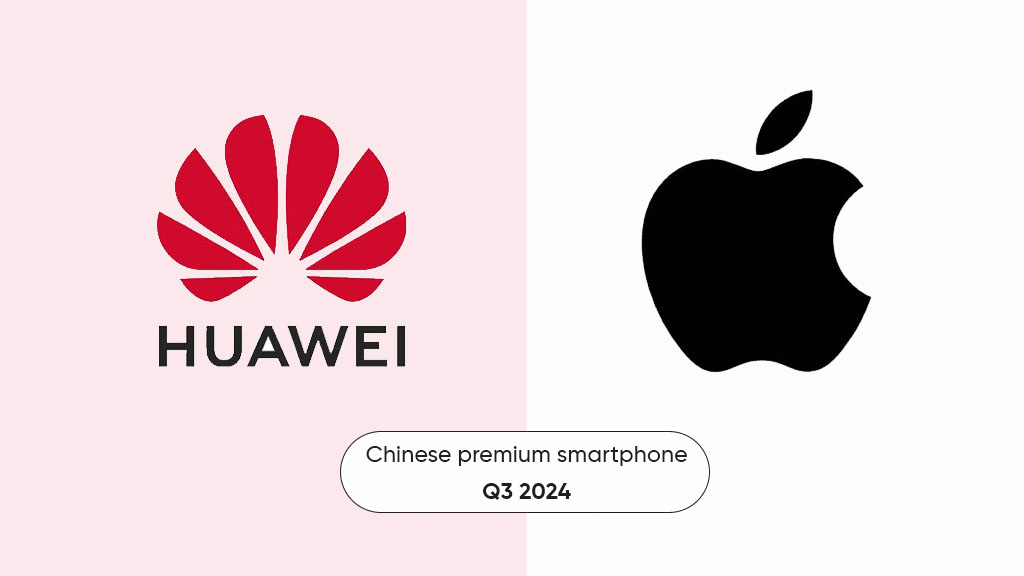 Huawei Chinese premium smartphone Q3 2024