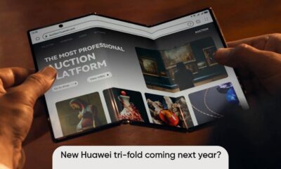 Huawei triple-foldable next year